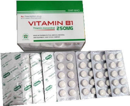 Vitamin B1 250mg vỉ